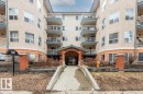 #206 9938 104 St Nw, Edmonton, AB  - Outdoor With Balcony With Facade 