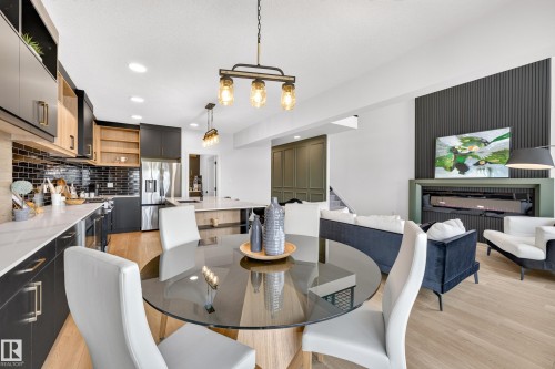34 Eldridge Point(E), St. Albert, AB - Indoor Photo Showing Dining Room