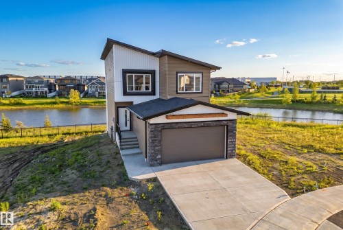34 Eldridge Point(E), St. Albert, AB - Outdoor With Body Of Water