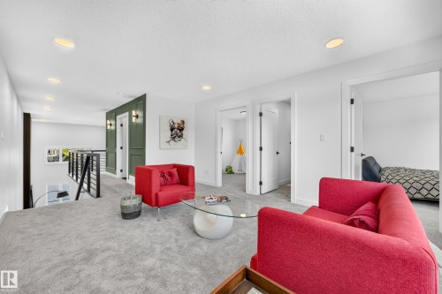 34 Eldridge Point(E), St. Albert, AB - Indoor Photo Showing Living Room