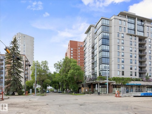 #506 10028 119 St Nw, Edmonton, AB - Outdoor With Balcony With Facade