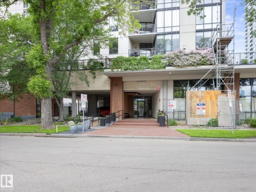 #506 10028 119 St Nw, Edmonton, AB - Outdoor With Balcony With Facade