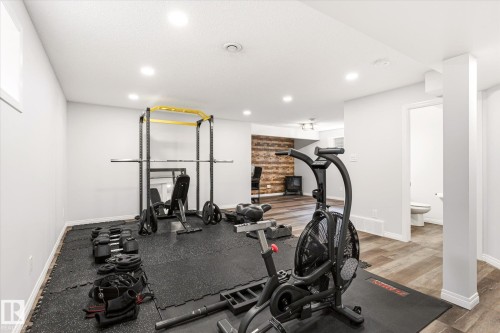 757 173B Street Sw, Edmonton, AB - Indoor Photo Showing Gym Room