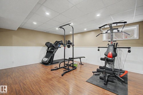 5 Cypress Link, Fort Saskatchewan, AB - Indoor Photo Showing Gym Room