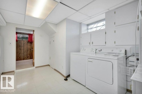 8507 70 Street Nw, Edmonton, AB - Indoor Photo Showing Laundry Room