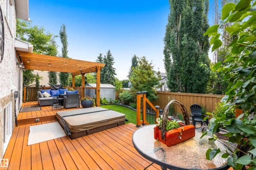 3 Denault Place, St. Albert, AB - Outdoor With Deck Patio Veranda With Exterior