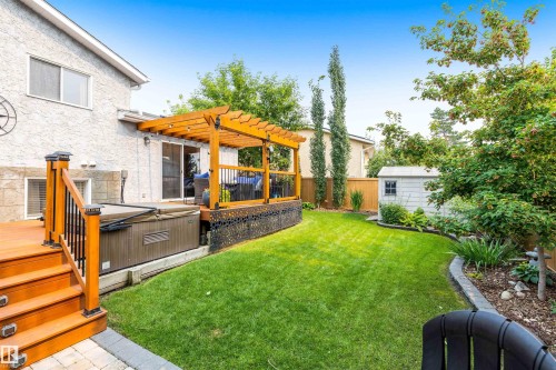 3 Denault Place, St. Albert, AB - Outdoor With Deck Patio Veranda With Exterior