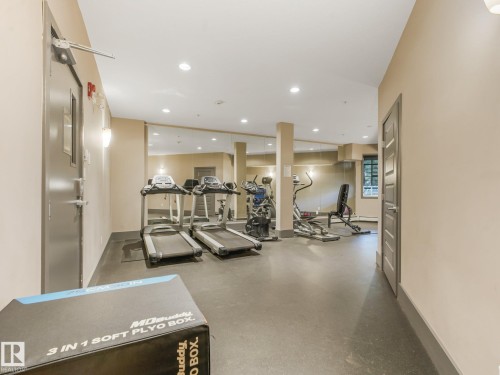 #346 308 Ambleside Li Sw, Edmonton, AB - Indoor Photo Showing Gym Room