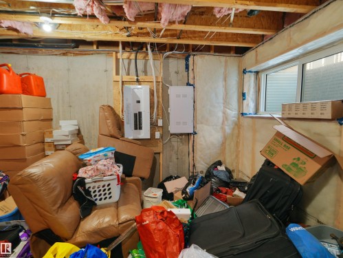 #7 7110 Keswick Common Sw, Edmonton, AB - Indoor Photo Showing Basement