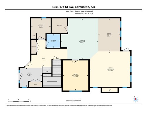 Floor plan - 1051 174 Street Sw, Edmonton, AB - Other
