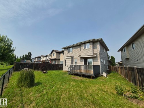 21107 58 Avenue Nw, Edmonton, AB - Outdoor With Deck Patio Veranda With Backyard With Exterior