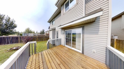 21107 58 Avenue Nw, Edmonton, AB - Outdoor With Deck Patio Veranda With Exterior