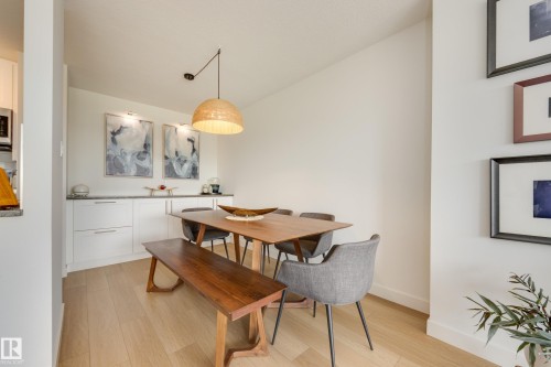 #502 9835 113 St Nw, Edmonton, AB - Indoor Photo Showing Dining Room