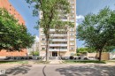 #1601 9909 110 St Nw, Edmonton, AB  - Outdoor With Facade 