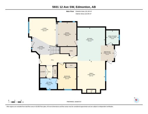 Floor plan - 5931 12 Avenue Sw, Edmonton, AB - Other