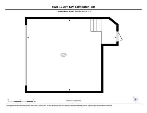 Floor plan - 5931 12 Avenue Sw, Edmonton, AB - Other