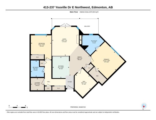 Floor plan - #413 237 Youville Dr E Nw, Edmonton, AB - Other