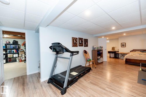 10860 25 Avenue Nw, Edmonton, AB - Indoor Photo Showing Gym Room