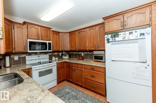 10860 25 Avenue Nw, Edmonton, AB - Indoor Photo Showing Kitchen With Double Sink