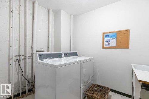 #605 11307 99 Av Nw, Edmonton, AB - Indoor Photo Showing Laundry Room