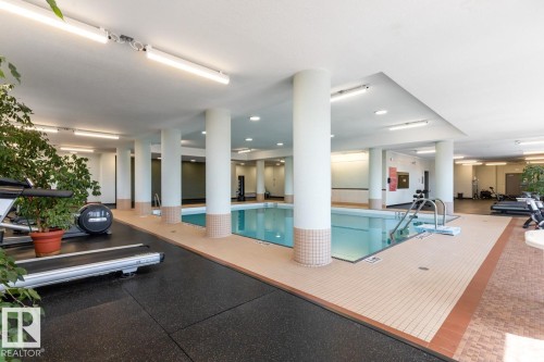 #605 11307 99 Av Nw, Edmonton, AB - Indoor Photo Showing Other Room With In Ground Pool