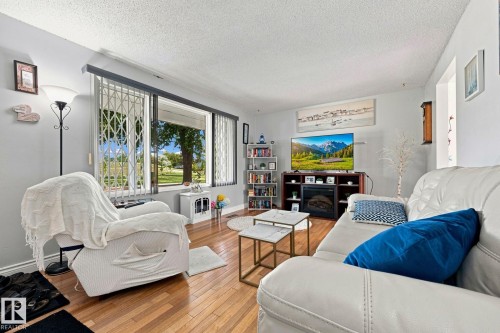 17303 82 Avenue Nw, Edmonton, AB - Indoor Photo Showing Living Room