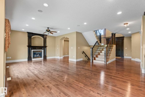 5320 Mullen Bend Nw, Edmonton, AB - Indoor With Fireplace
