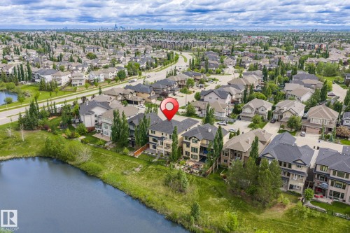5320 Mullen Bend Nw, Edmonton, AB - Outdoor With Body Of Water With View