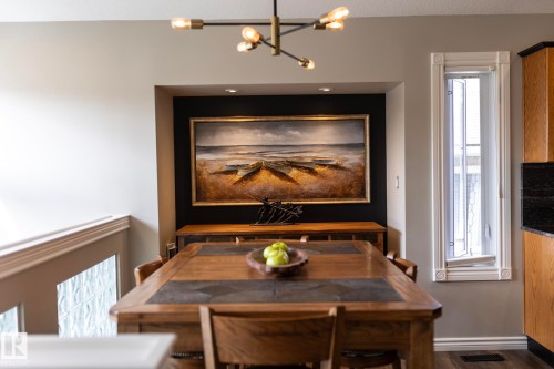 10416 148 Street Nw, Edmonton, AB - Indoor Photo Showing Dining Room