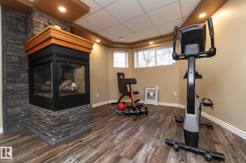 10416 148 Street Nw, Edmonton, AB - Indoor Photo Showing Gym Room