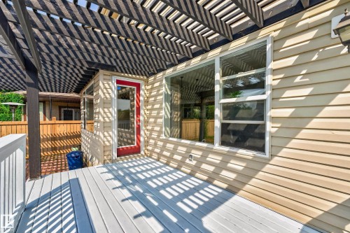 1605 Hodgson Court Nw, Edmonton, AB - Outdoor With Deck Patio Veranda