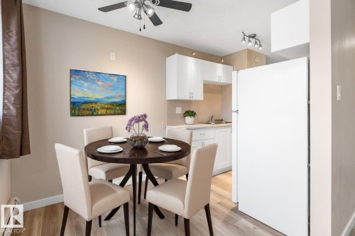 #202 10815 83 Av Nw, Edmonton, AB - Indoor Photo Showing Dining Room
