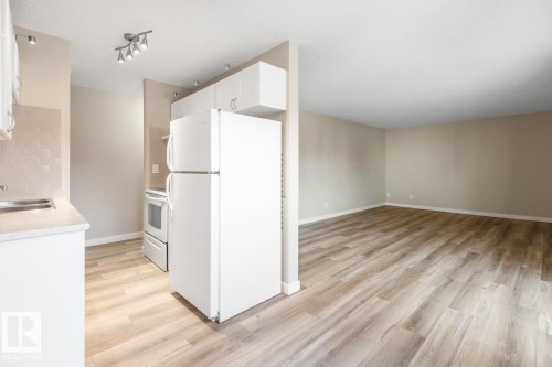 #202 10815 83 Av Nw, Edmonton, AB - Indoor Photo Showing Kitchen With Double Sink