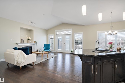 3090 Cameron Heights Way Nw, Edmonton, AB - Indoor With Fireplace