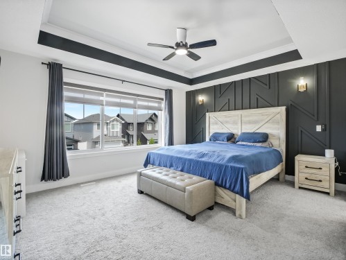 4621 170A Avenue Nw, Edmonton, AB - Indoor Photo Showing Bedroom