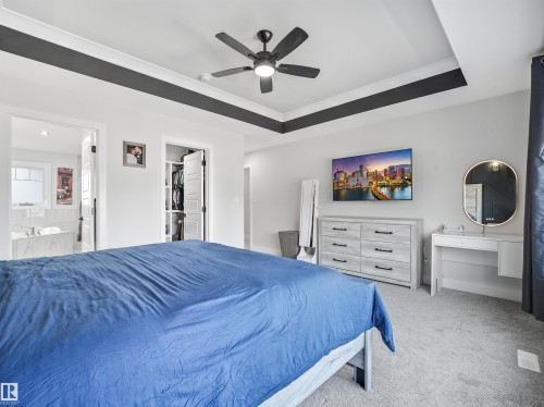 4621 170A Avenue Nw, Edmonton, AB - Indoor Photo Showing Bedroom