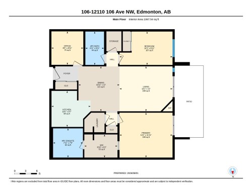 Floor plan - #106 12110 106 Av Nw, Edmonton, AB - Other