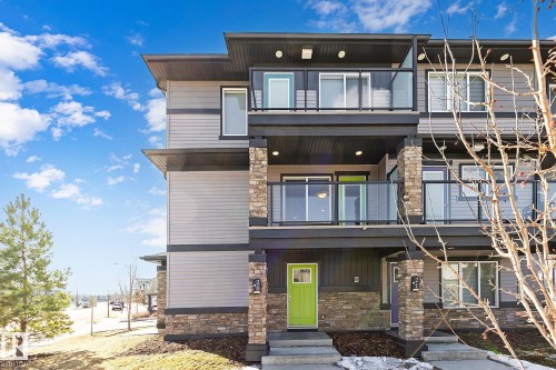 #20 1530 Tamarack Boulevard Nw, Edmonton, AB - Outdoor With Balcony With Facade