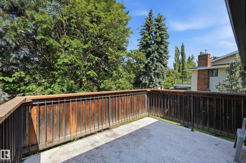 Patio terrace - 4108 Ramsay Road Nw, Edmonton, AB - Outdoor With Balcony