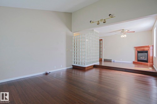 4309 42 Street, Leduc, AB - Indoor With Fireplace