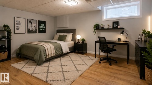 3615 10 Avenue Nw, Edmonton, AB - Indoor Photo Showing Bedroom
