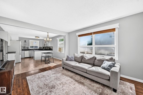 3615 10 Avenue Nw, Edmonton, AB - Indoor Photo Showing Living Room