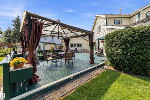 45 Blue Quill Crescent Nw, Edmonton, AB - Outdoor With Deck Patio Veranda With Exterior