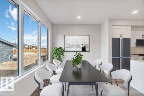 7126 50A Avenue, Beaumont, AB - Indoor Photo Showing Dining Room