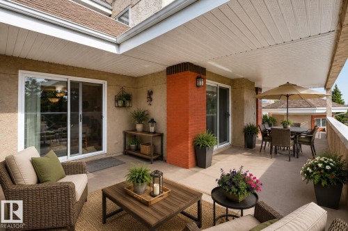 #322 7510 89 St Nw, Edmonton, AB - Outdoor With Deck Patio Veranda With Exterior