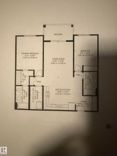 Floor plan - #106 592 Hooke Rd Nw, Edmonton, AB 