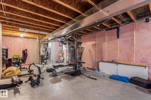 3906 5 Avenue Sw, Edmonton, AB - Indoor Photo Showing Basement