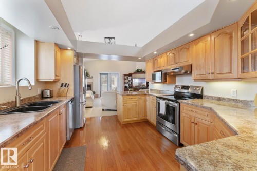 2602 6 Avenue, Cold Lake, AB - Indoor Photo Showing Kitchen With Double Sink