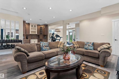 1708 32 Street Nw, Edmonton, AB - Indoor Photo Showing Living Room