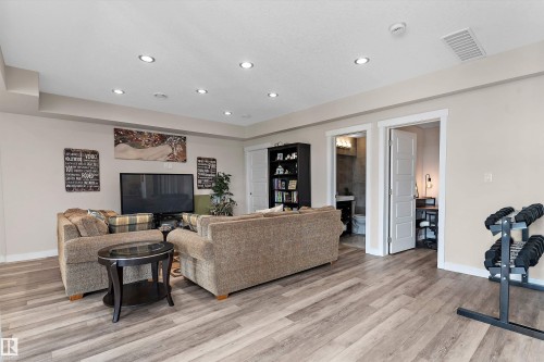 1708 32 Street Nw, Edmonton, AB - Indoor Photo Showing Living Room